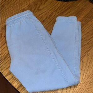 Aritzia Light Blue Jogger Pants